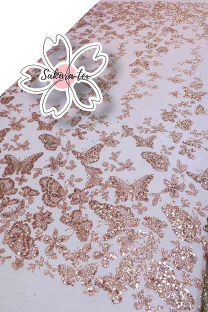 Glitter Cenefa "Marioposas"