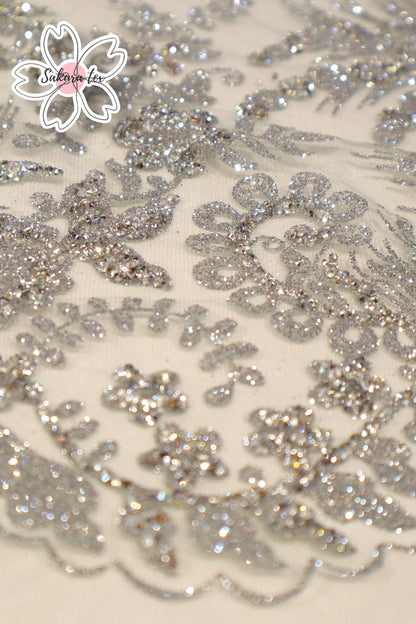 Glitter con pedrería Titania "Aplicaciones"