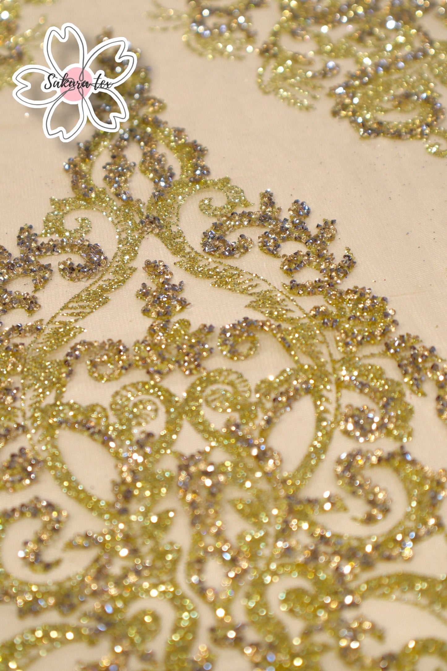Glitter con pedrería Titania "Vernon"