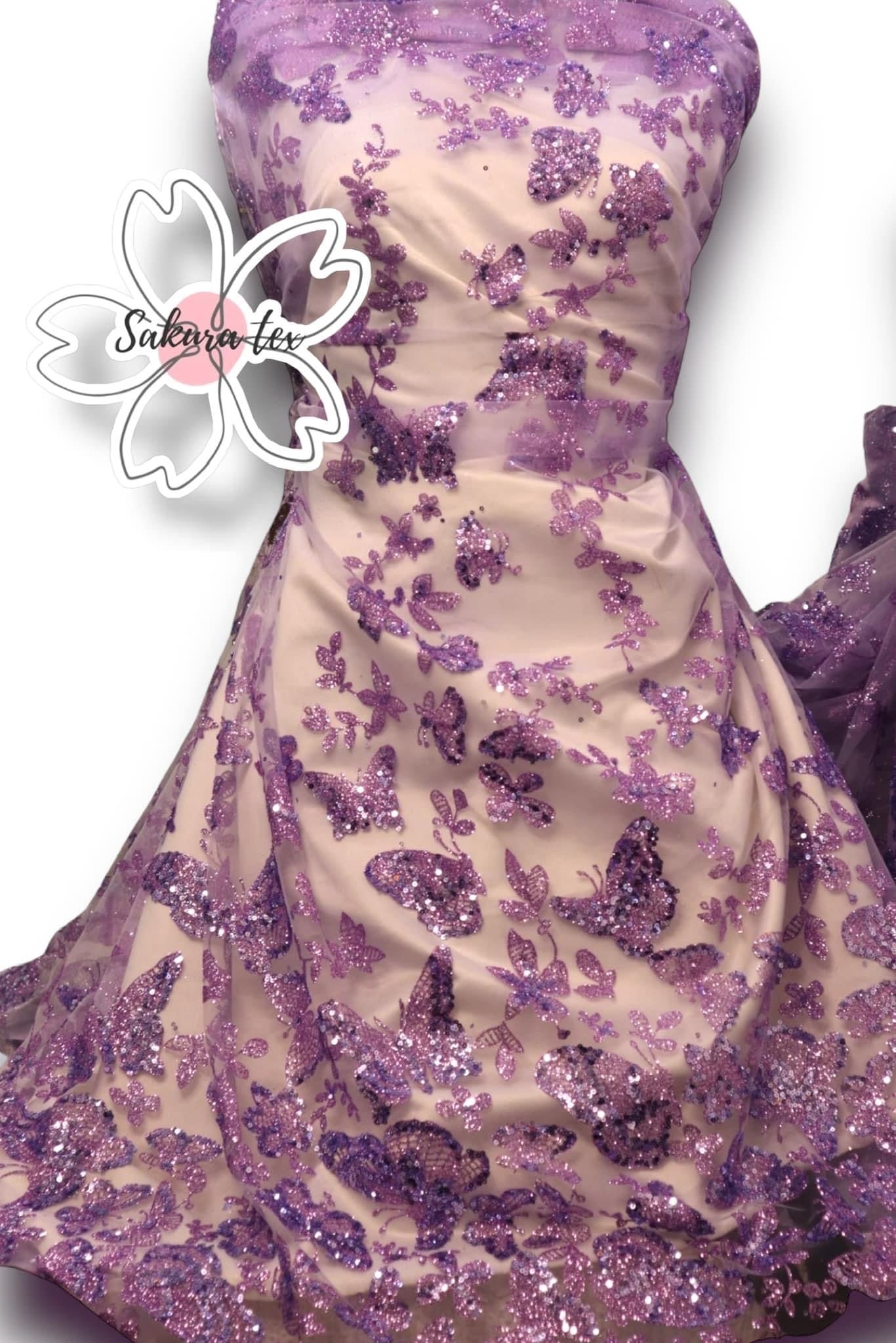 Glitter Cenefa "Marioposas"