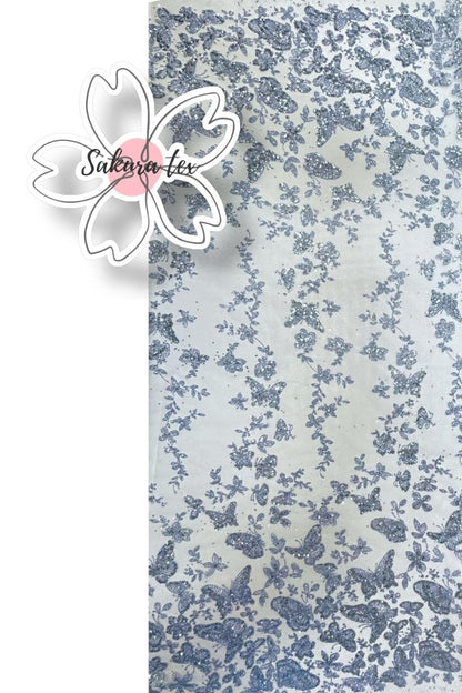 Glitter Cenefa "Marioposas"