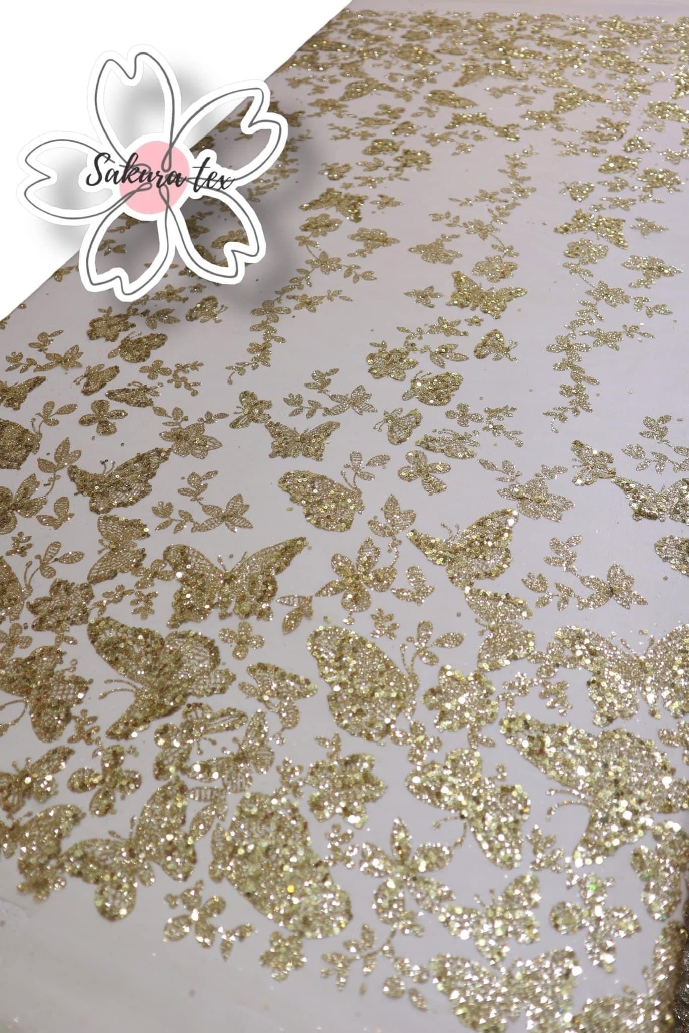 Glitter Cenefa "Marioposas"