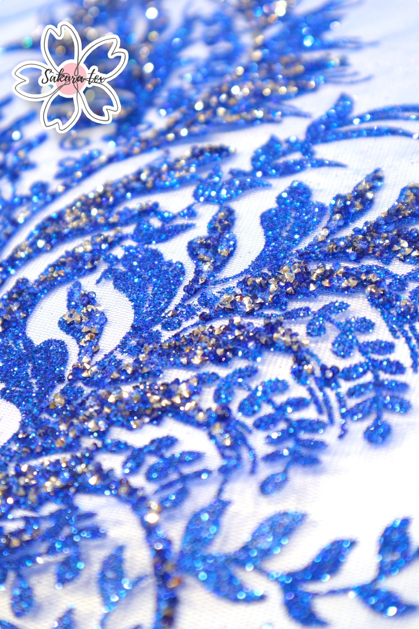 Glitter con pedrería Titania "Aplicaciones"