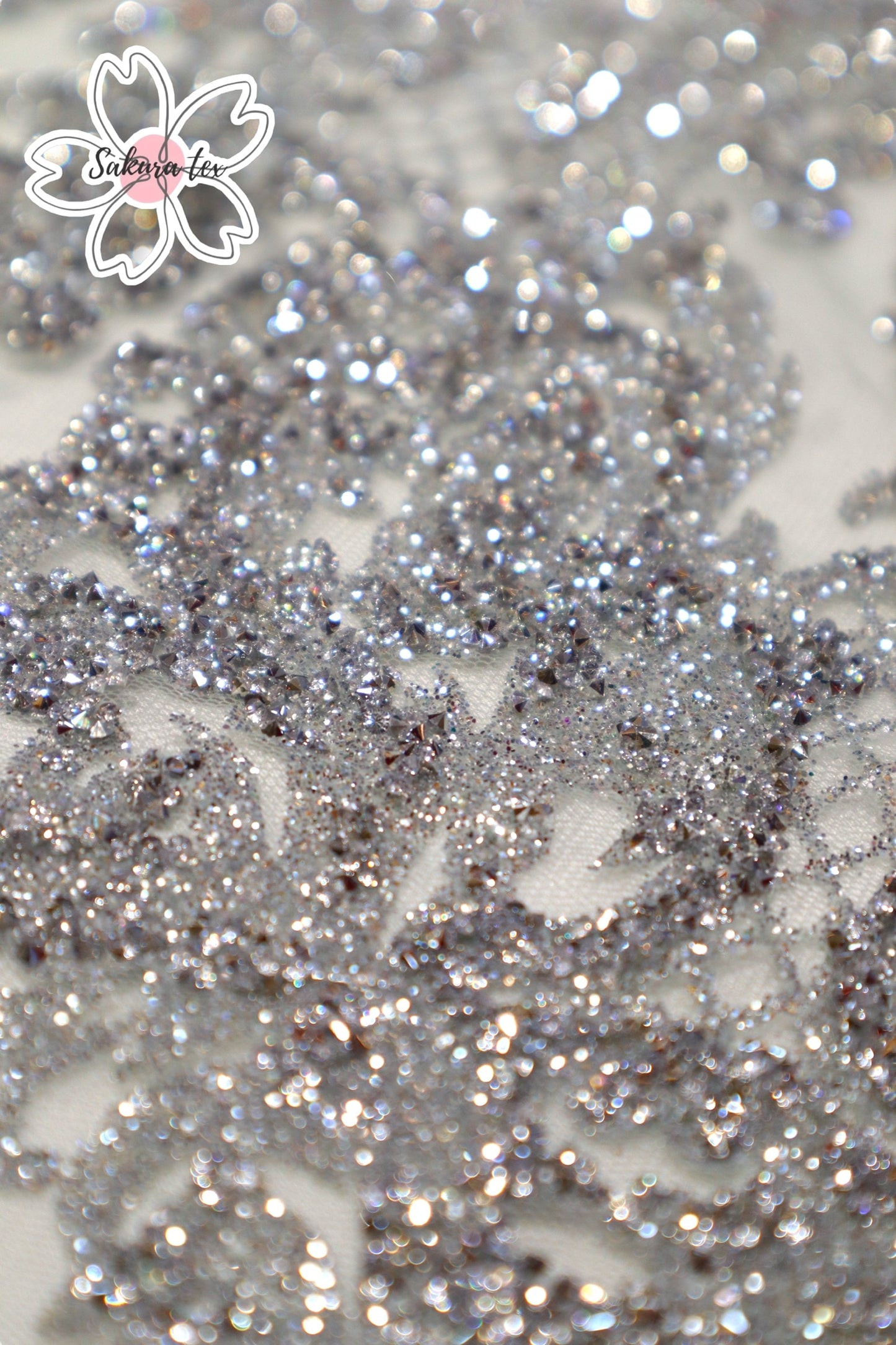 Glitter con pedrería Titania "Sete"