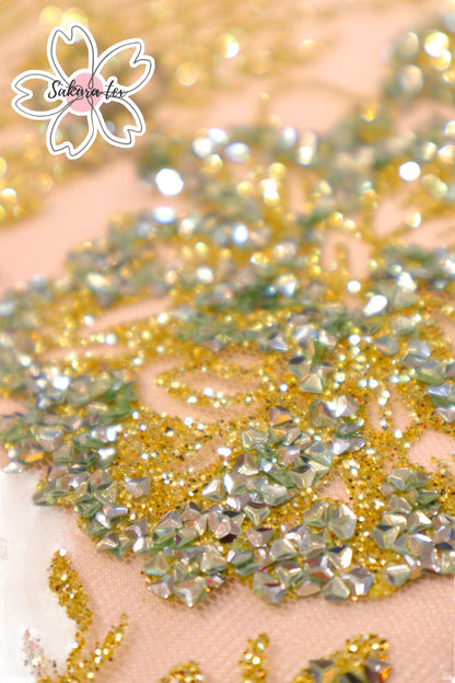 Glitter "Doble Tono Rosas"