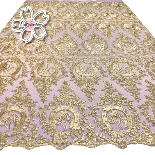 Blonda de Caballos y Herraduras con 6 Tiras