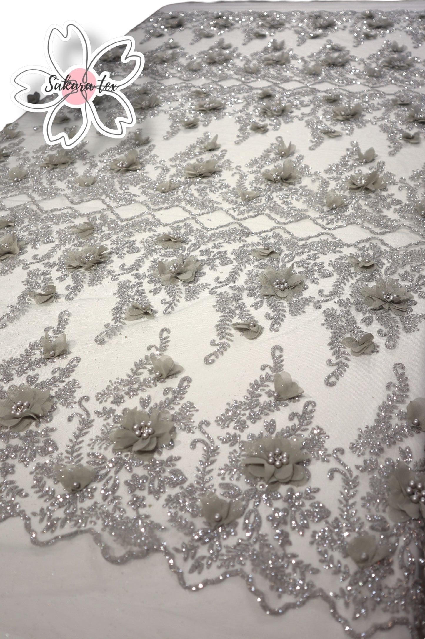 Blonda Glitter 3D Foam "Cascais" 6 Tiras