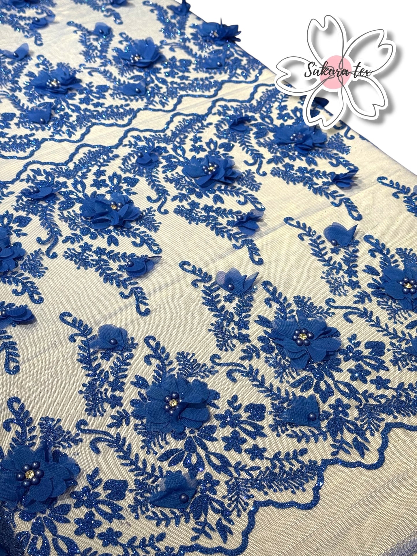 Blonda Glitter 3D Foam "Cascais" 6 Tiras