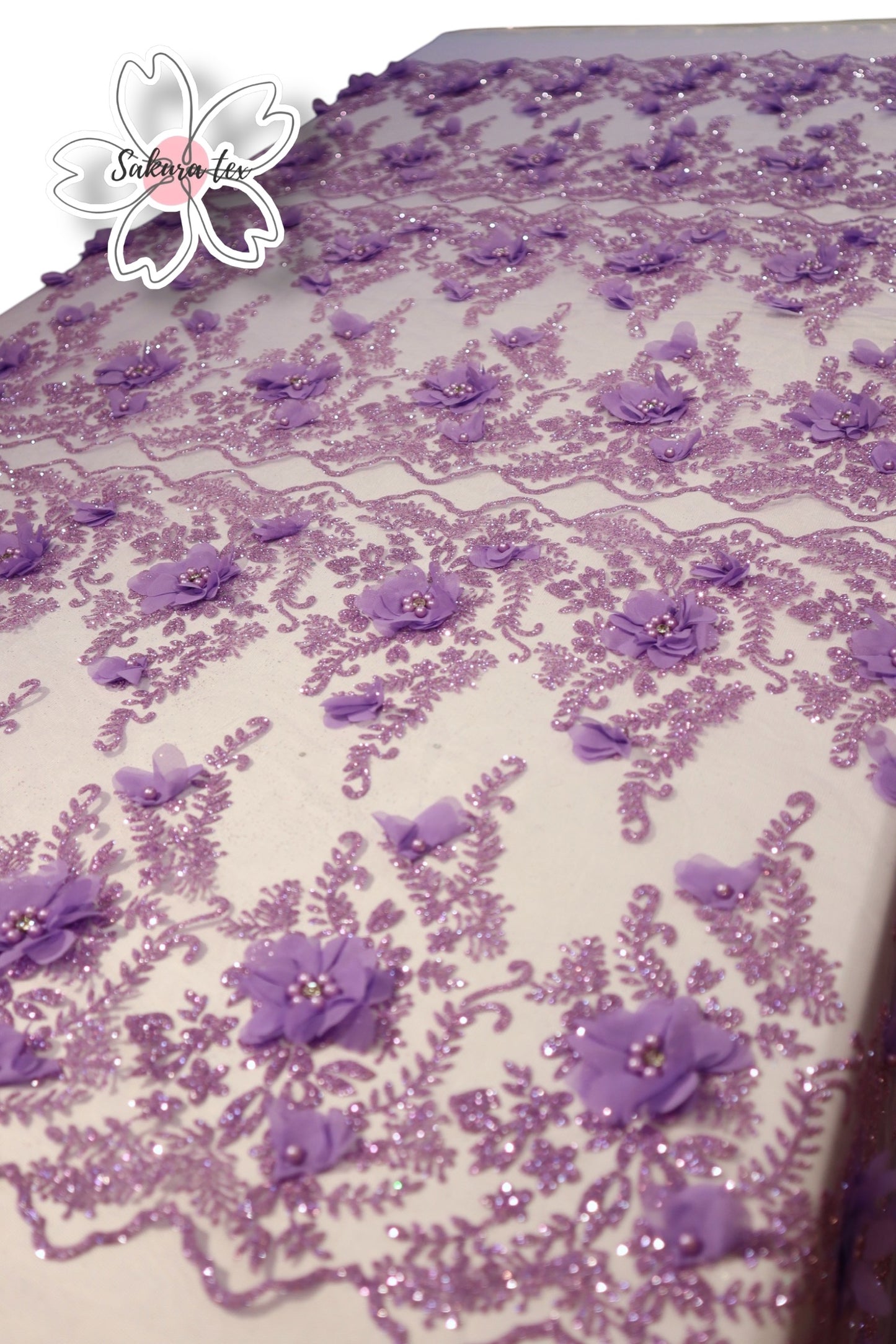 Blonda Glitter 3D Foam "Cascais" 6 Tiras