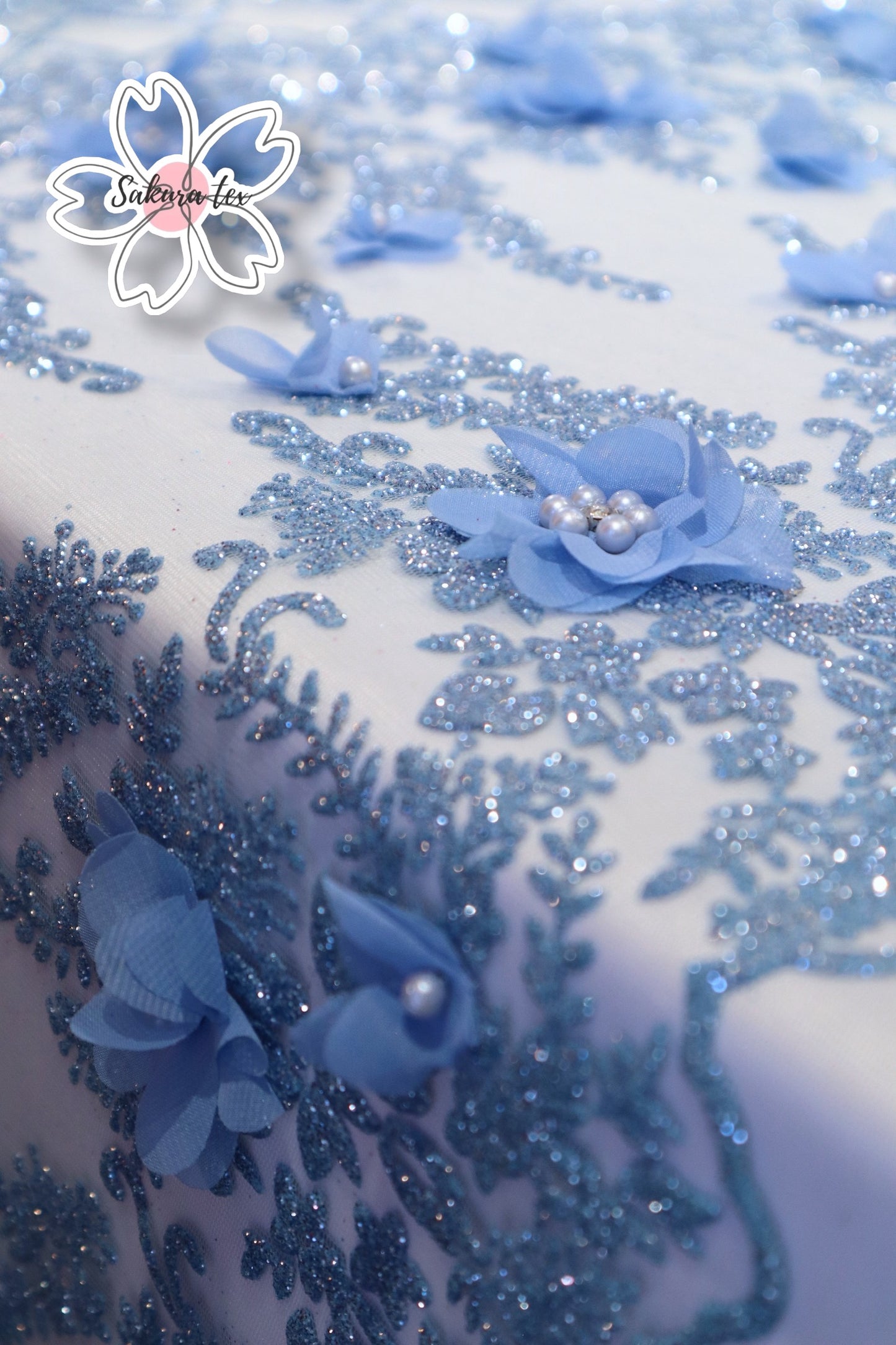 Blonda Glitter 3D Foam "Cascais" 6 Tiras