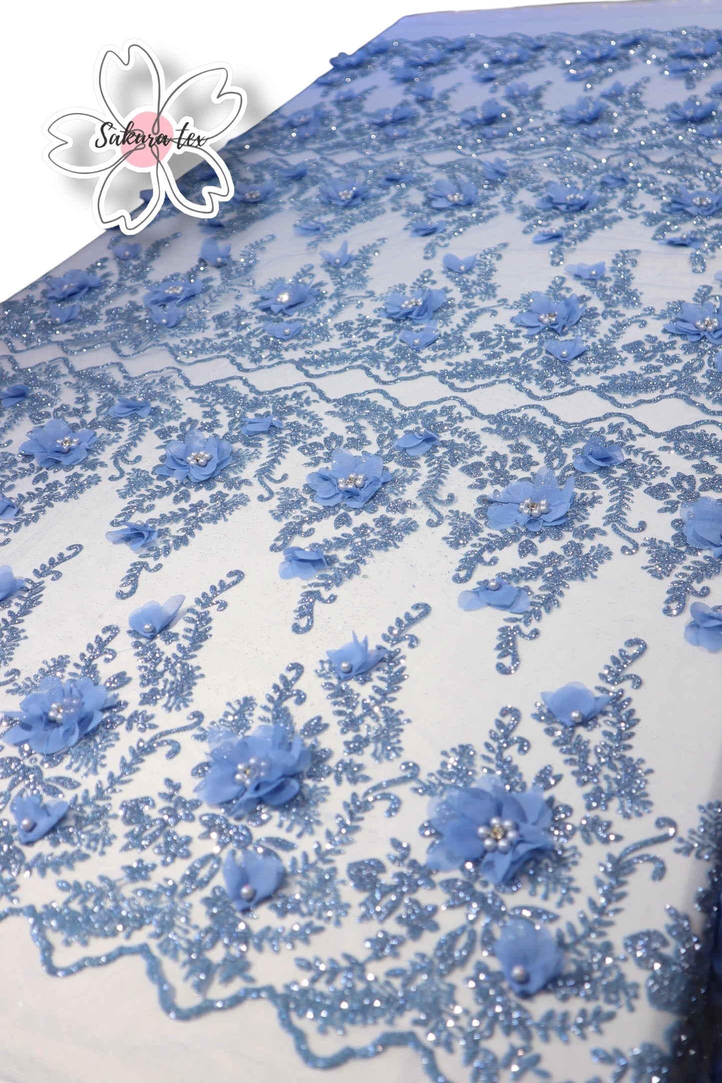 Blonda Glitter 3D Foam "Cascais" 6 Tiras