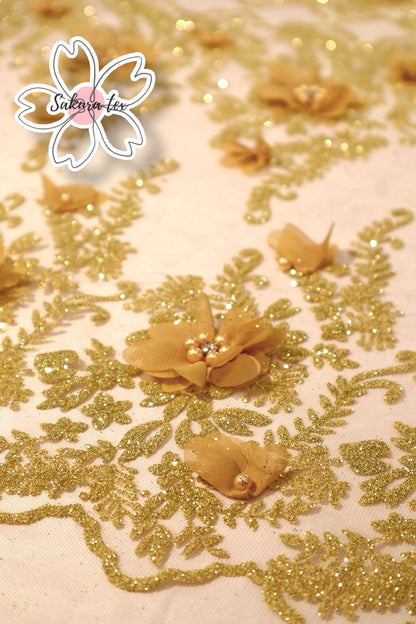 Blonda Glitter 3D Foam "Cascais" 6 Tiras