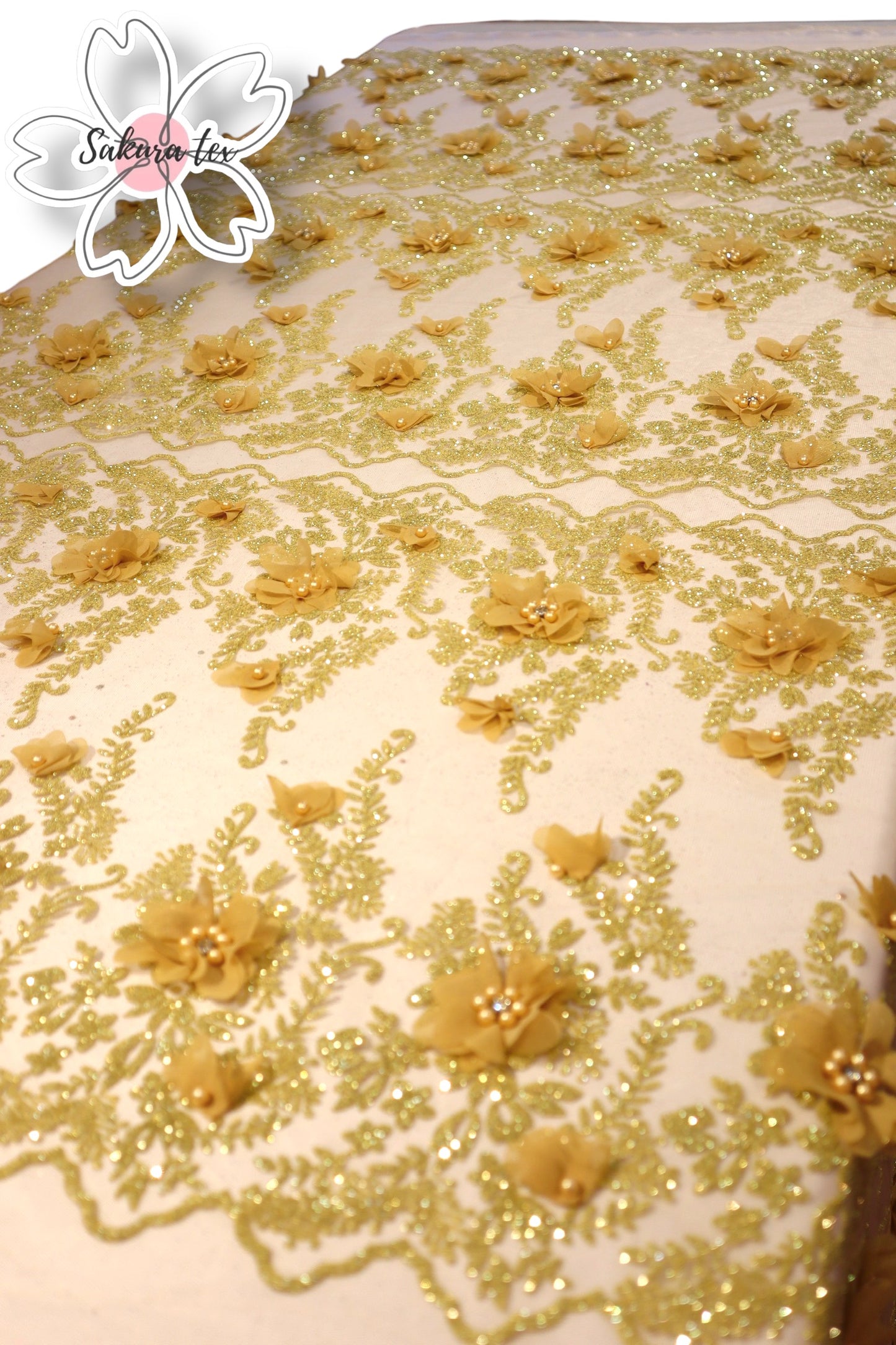 Blonda Glitter 3D Foam "Cascais" 6 Tiras