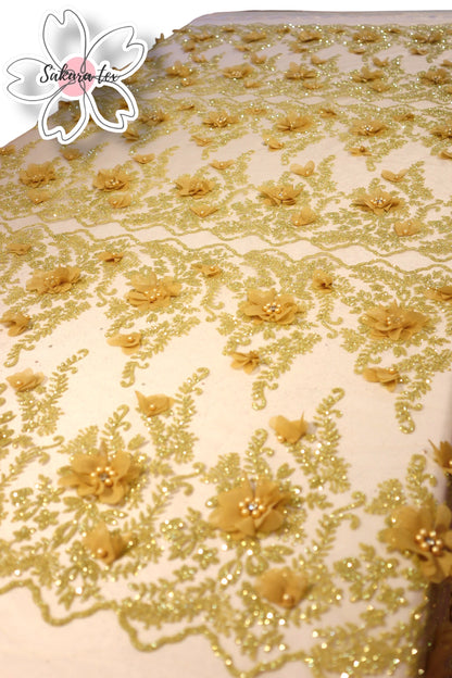 Blonda Glitter 3D Foam "Cascais" 6 Tiras