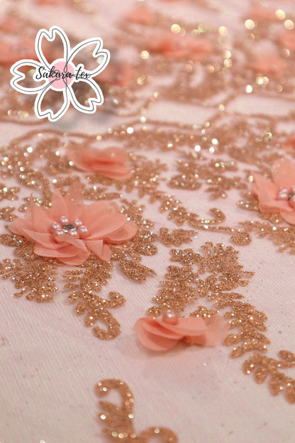 Blonda Glitter 3D Foam "Cascais" 6 Tiras